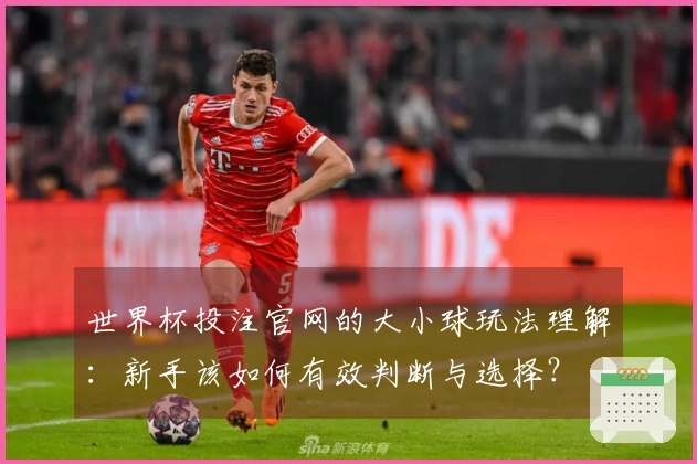 世界杯投注官网的大小球玩法理解：新手该如何有效判断与选择？