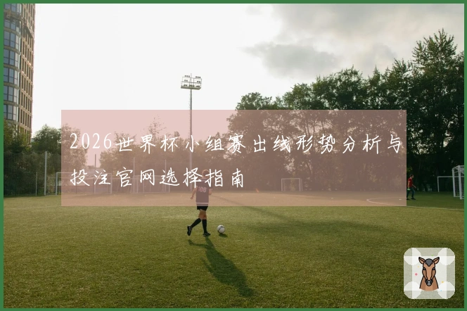 2026世界杯小组赛出线形势分析与投注官网选择指南